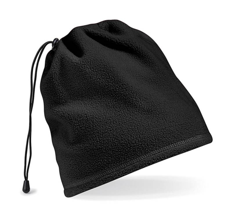Suprafleece™ Snood/ Hat Combo, svart – Beechfield (1)