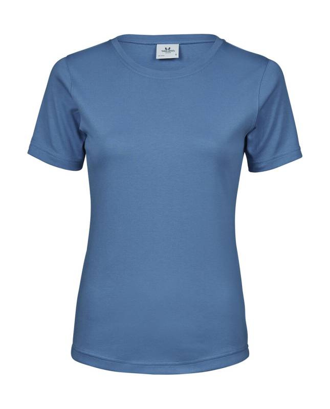 Dam Interlock T-shirt, Havsblå – Tee Jays (1)