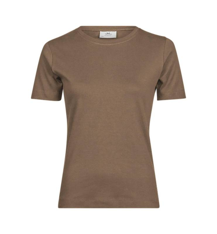 Dam Interlock T-shirt, Trä – Tee Jays (1)