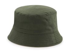 Vändbar hatt, Olivgrön/Sten