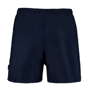 Klassisk passform Enfärgade shorts, marinblå – Kustom Kit (4)