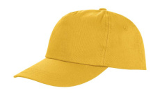 Houston 5-Panel Printers-keps, gul