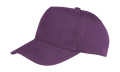 Boston 5-Panel Printers Cap, lila, Purpur