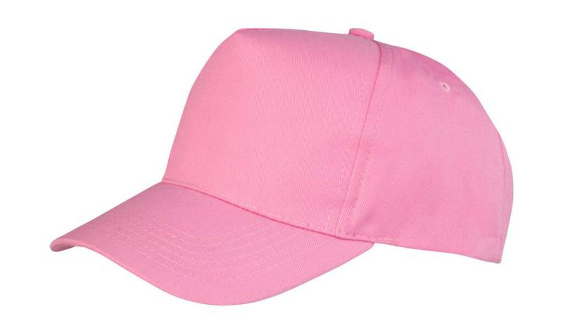 Boston 5-Panel Printers Cap, Rosa – Result Headwear (1)
