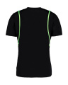 Cooltex® kontrasterande t-shirt med normal passform, Svart/Fluorescerande lime