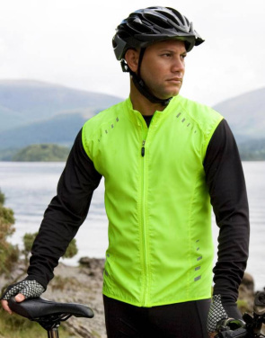 Spiro Bikewear Crosslite Gilet, Neonlime – Spiro (2)
