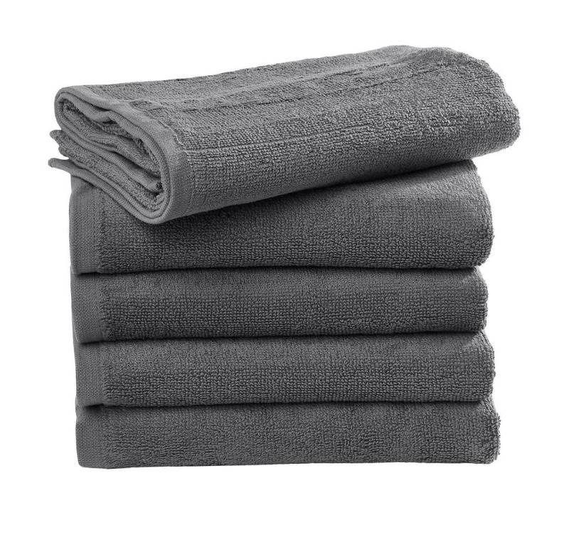 Ebro ansiktsduk 30x30cm, Stålgrå – SG Accessories - TOWELS (1)