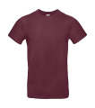#E190 T-shirt, vinröd, Bourgogne