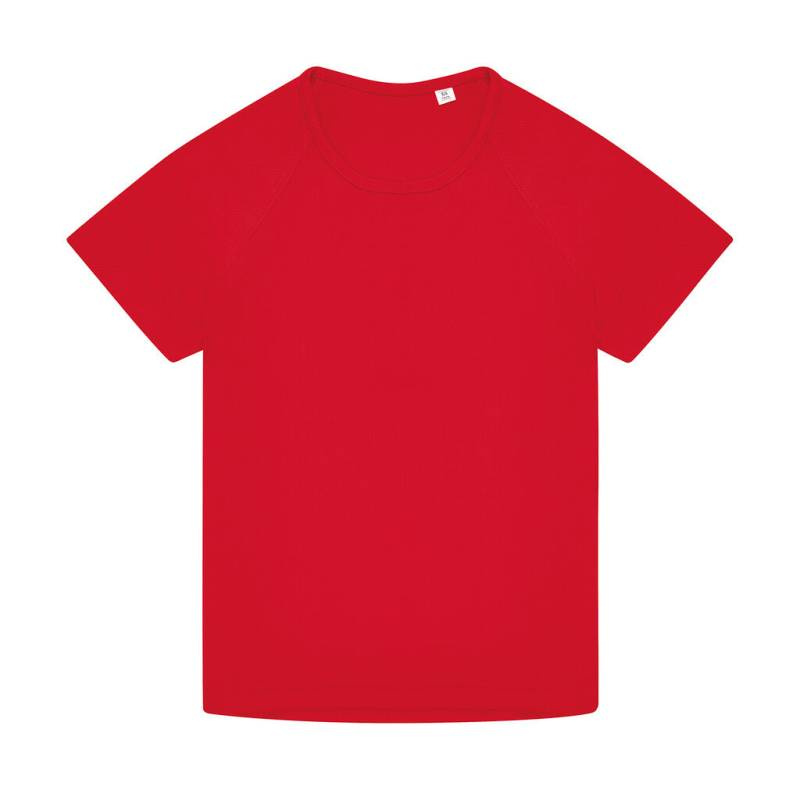 Aktiva T-shirts för barn, röd – B&C (1)