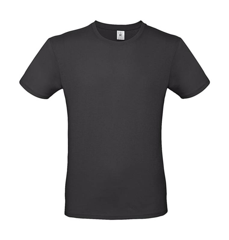 #E150 T-shirt, Svart ren – B&C (1)