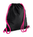 Ikon Gymsac, svart/fuchsia