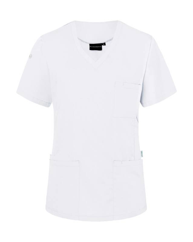 Slip-on-tunika Essential Short Sl för damer., vit – Karlowsky (1)
