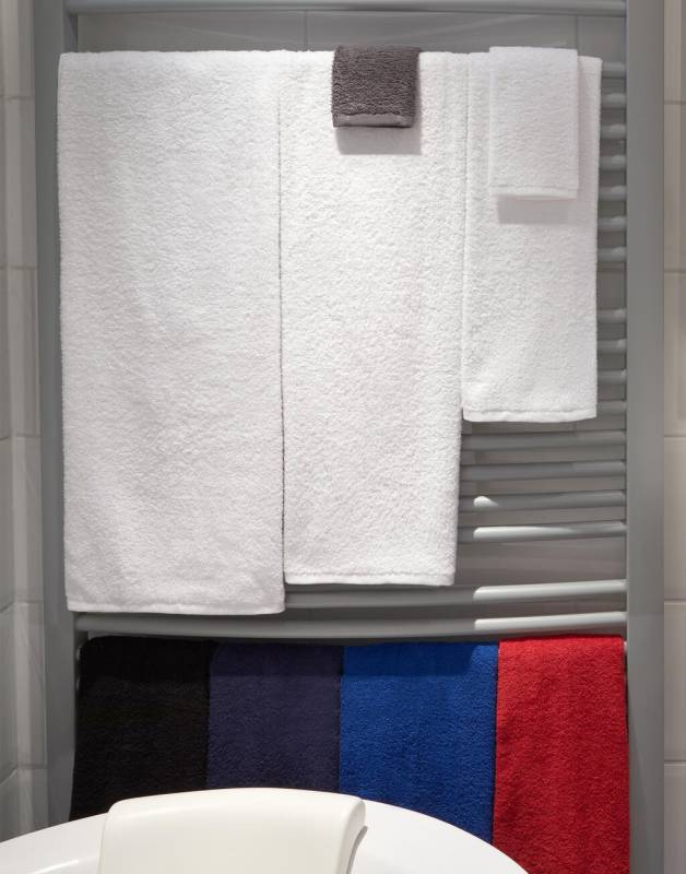 Volga ansiktsduk CLASSIC, vit – SG Accessories - TOWELS (1)