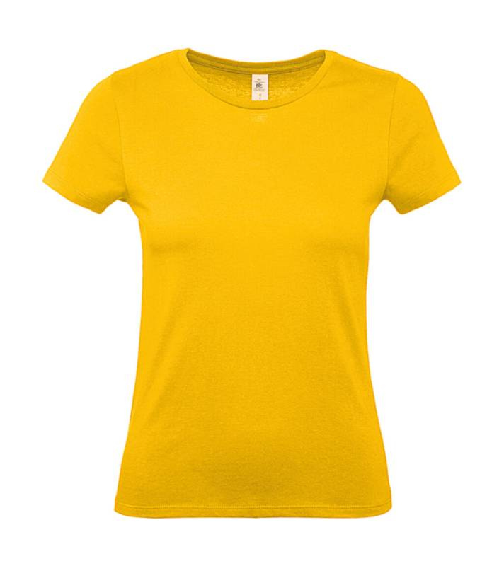 #E150 /dam T-shirt, guldfärgad – B&C (1)