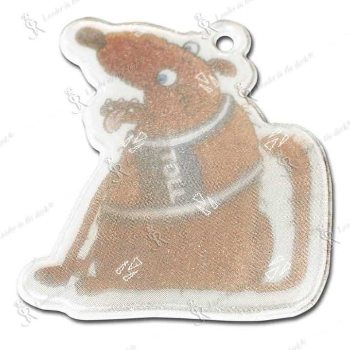 Mjuk reflex – Sittande hund | Softreflector – 1
