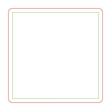Reflexdekal S 9 0006 – 70 x 70 mm