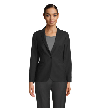 MARIUS DAM SUIT JACKA, Djupsvart, produktbild (4)