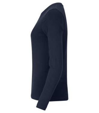 Premium L/S – T-shirt (dam), Mörk marinblå - Clique (3)