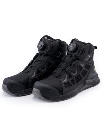 9517 ORYX WORKSHOE, MID CUT S3S – löparskor, Svart/Grå – ProJob