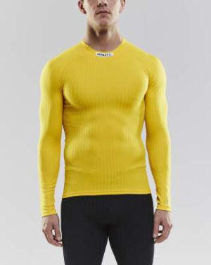 Progress Baselayer CN LS – underkläder (herr), Gul - Craft (2)