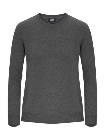Oakville – sweatshirt med rund hals (dam), Antracitmelerad - Cutter & Buck (1)