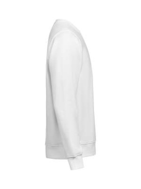 UM (OCS-RCS) Regular Fit – sweatshirt med rund hals (unisex), Vit - Untagged Movement (2)