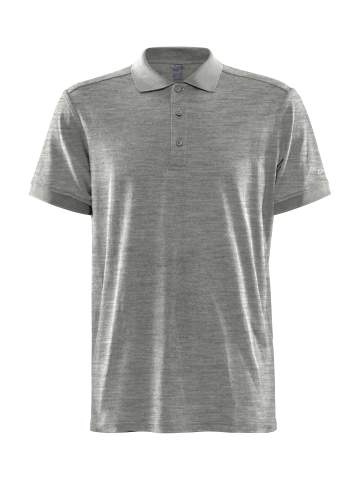 CORE Blend Shirt – pikétröja (herr), Gråmelerad - Craft (1)