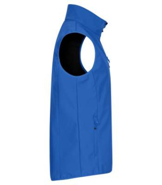 Classic Softshell – väst, Kunglig blå – Clique (4)