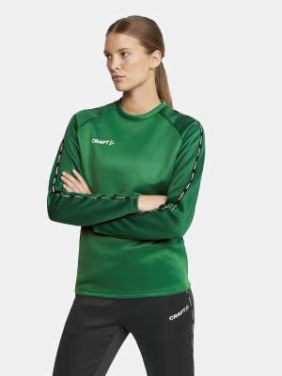 Squad 2.0 – sweatshirt med rund hals (dam), Team Green-Ivy - Craft (3)