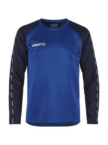 Squad 2.0 – sweatshirt med rund hals (barn), Club Cobolt-Navy - Craft (1)