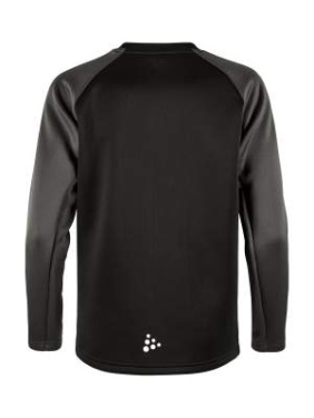 Squad 2.0 – sweatshirt med rund hals (barn), Svart granit - Craft (2)