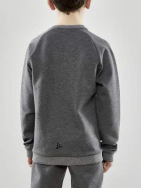 CORE Soul Crew – sweatshirt (barn), Dk Grå Melange - Craft (4)