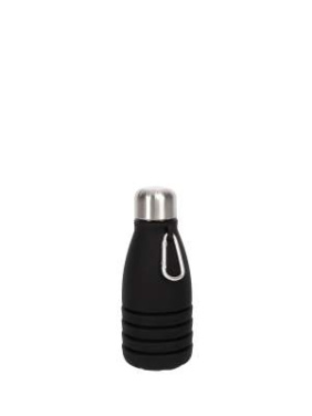 Stig foldable – vattenflaska – Sagaform, Svart (2)