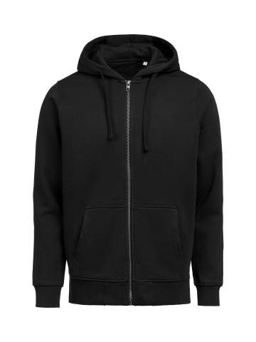 UM Hoodie (OCS-RCS) Regular Fit – tröja med hel dragkedja (unisex), Svart – Untagged Movement (1)