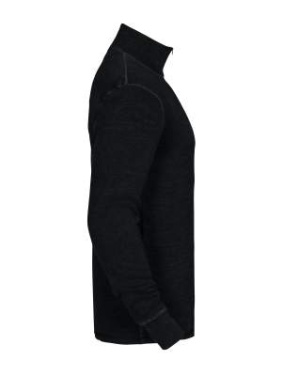 3107 UNDERSHIRT, WOOL – pikétröja, Svart - ProJob (4)