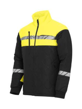 7404 LIGHT WEIGHT 9910-VIZ – jacka, Svart/Gul - ProJob (2)