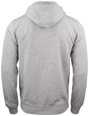 Premium OC Hoody – tröja med hel dragkedja, gråmelerad – Clique (2)