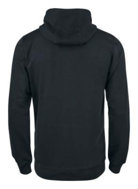 Premium OC Hoody – tröja med hel dragkedja, svart – Clique (2)