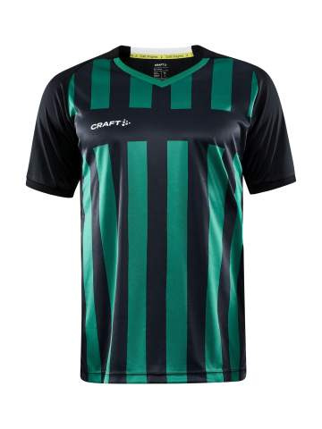 Progress 2.0 Stripe – matchtröja (herr), Svart/Laggrön - Craft (1)