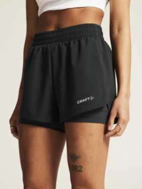 Unify 2-in-1 – shorts (dam), Svart - Craft (2)