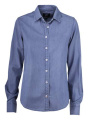 Ellensburg Denim – skjorta (dam), Jeansblå