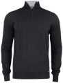 Everett Half Zip – tröja, Svart