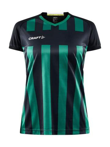 Progress 2.0 Stripe – matchtröja (dam), Svart/Laggrön - Craft (1)