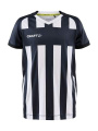 Progress 2.0 Stripe – matchtröja (barn), Svart/Vit