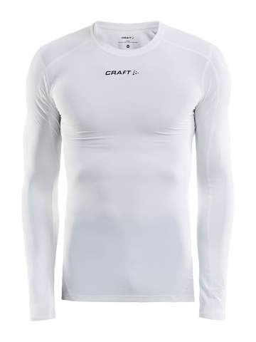 Ability Compression Långärmad Uni, Vit – Craft (1)