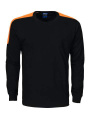 2020 LONG SLEEVED – T-shirt, Svart/Orange