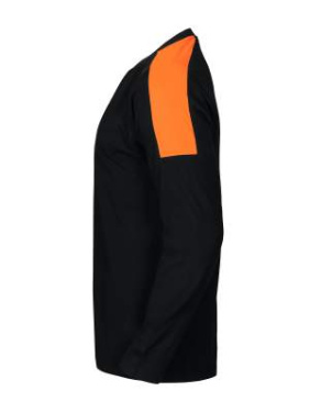 2020 LONG SLEEVED – T-shirt, Svart/Orange – ProJob (3)