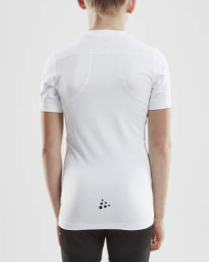 Pro Control Compression – T-shirt (barn), Vit - Craft (3)