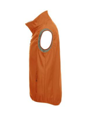 Basic Softshell – väst, blodapelsin – Clique (3)