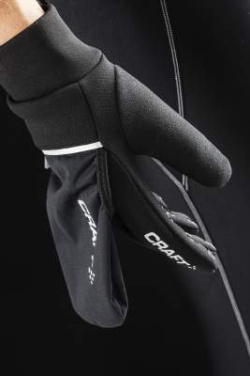 ADV Hybrid Weather – handskar, Svart – Craft (2)